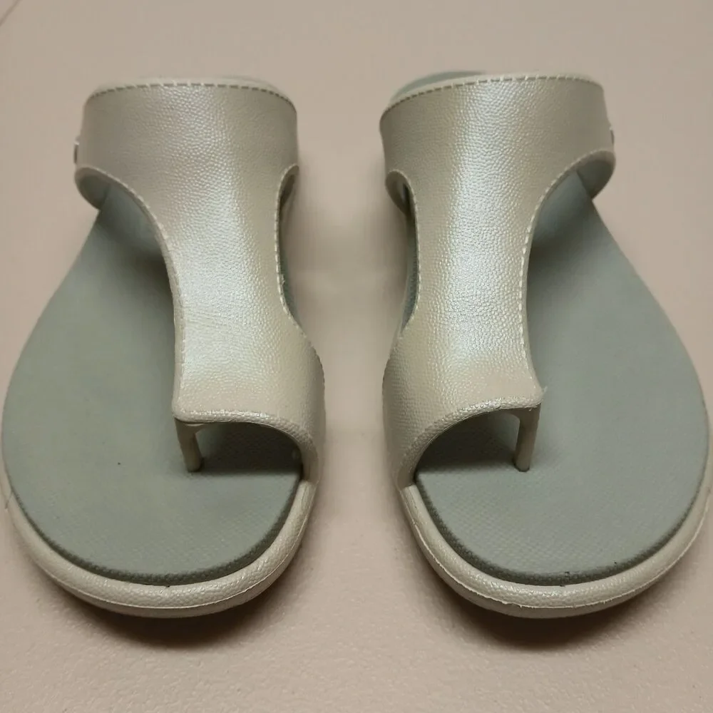 Dansko Krystal Seafoam Green Open Back Slip on Sandal Thong Flip Flops 40/9.5-10 - Picture 2 of 10